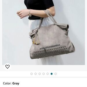 Elegant Gray Women's Satchel
